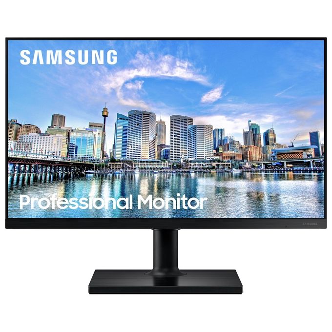 SAMSUNG Monitor 24'' LED IPS F24T450FQR 1920 x 1080 Full HD Tempo di Risposta 5 ms