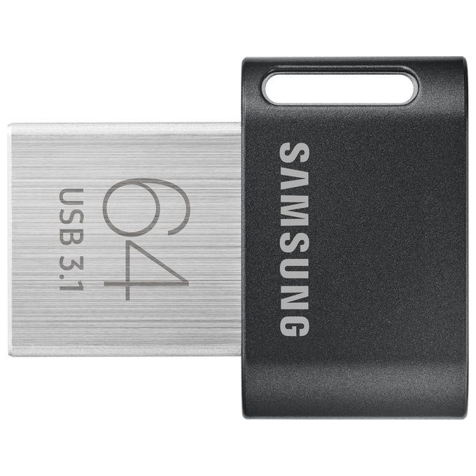 Samsung Fit Plus Chiavetta Usb 64Gb Usb Tipo A 3.2 Gen 1 Grigio-Argento