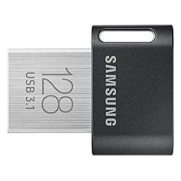 Fit Plus Chiavetta Usb 128Gb Usb Tipo A 3.2 Gen 1 Grigio/Argento