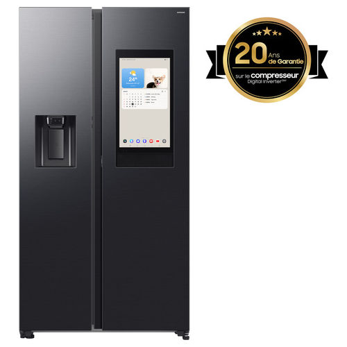 Frigorifero Side By Side Family Hub 614L RS90F66BEFEF
