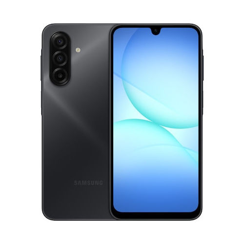 SM-A175F/DSB Galaxy A17 Smartphone 6,7" 8 GB RAM 256 GB MediaTek Helio G99 Tripla fotocamera 50 MP Batteria 5000 mAh 4G NFC IP54 colore Nero