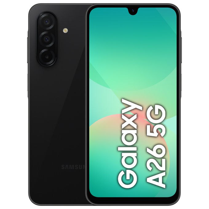 Samsung Galaxy A26 5G Smartphone 6.7'' Super AMOLED 256GB 8GB RAM Nero