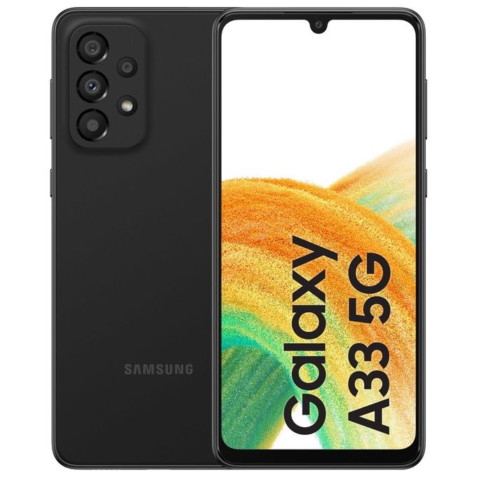 Samsung Galaxy A33 5G 6.4? Doppia Sim Android 12 6Gb 128Gb 5.000 Mah Awesome Black
