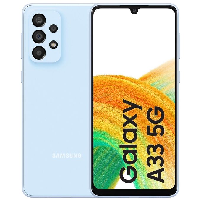 Samsung Galaxy A33 5G 6.4? Doppia Sim Android 12 6Gb 128Gb 5.000mAh Awesome Blue