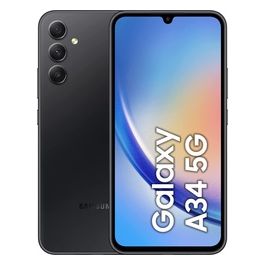 Galaxy A34 5G 8Gb 128Gb 6.6'' Amoled 120Hz Dual Sim Awesome Graphite Enterprise Edition Italia