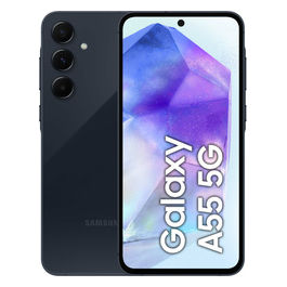 galaxy a55 smartphone 5g 6.6 super amoled 8gb 128gb blu marino dual sim