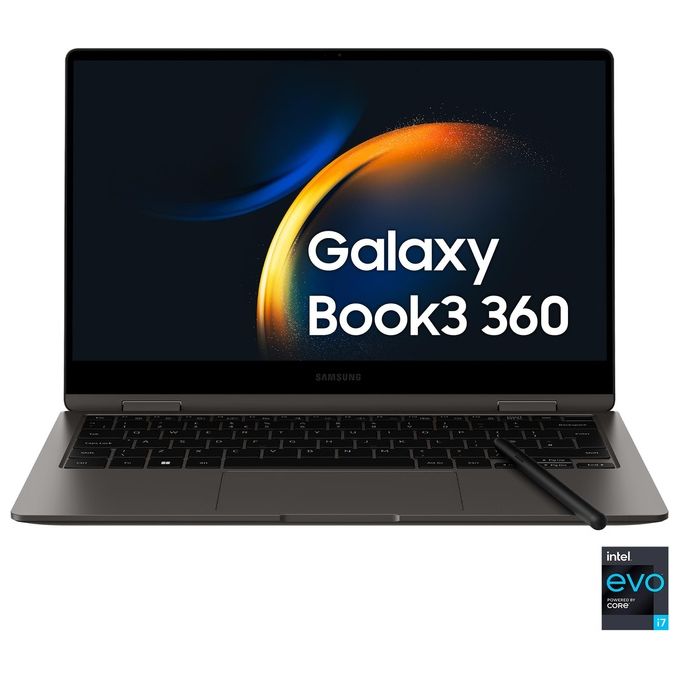 Samsung Galaxy Book3 360 i7-1360P 16Gb Hd 512Gb Ssd 13.3" Windows 11 Pro