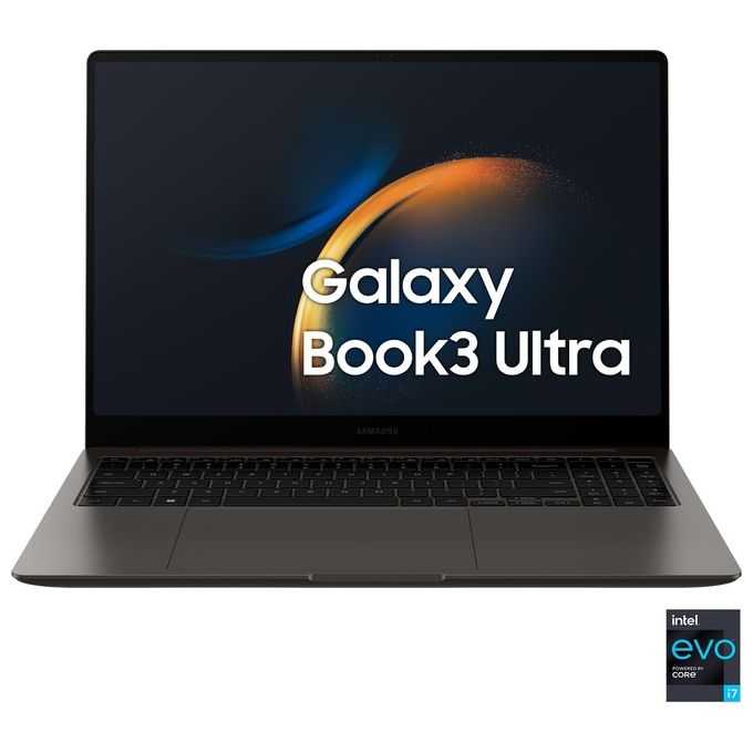 Image of Samsung Galaxy Book3 Ultra Intel EVO i7 13th Gen, Ram 16Gb, Hd 512Gb Ssd, Display 16.0'' WQXGA+ AMOLED (2880 x 1800), Grafica NVIDIA GeForce RTX 4050 6 GB Windows 11 Home