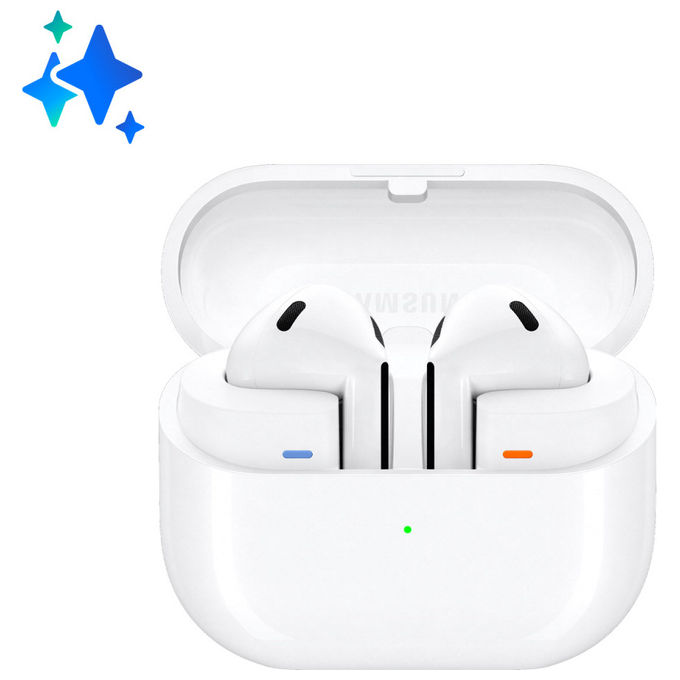 Samsung Galaxy Buds3 Auricolari True Wireless Bianchi, Audio Hi-Fi, IP57