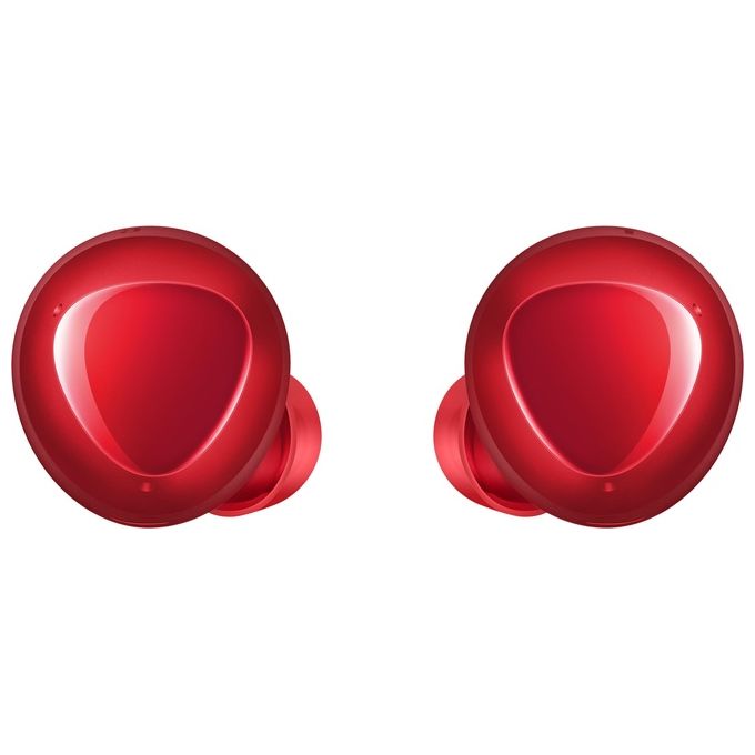 Samsung Galaxy Buds+ Auricolari Wireless 3 Microfoni Controlli Touch Ricarica Wireless Rosso