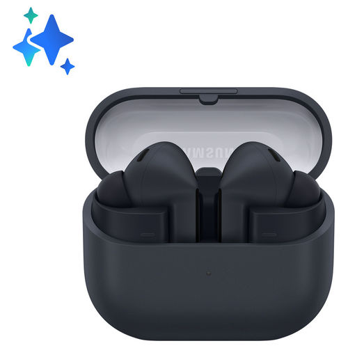 Galaxy Buds3 FE Auricolari Wireless Neri con Audio 360 e Gemini AI