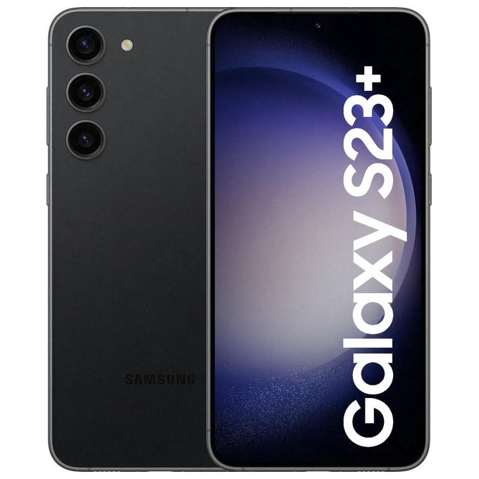 Samsung Galaxy S23+ 5G 8Gb 256Gb 6.6'' Amoled 120Hz Dual Sim Phantom Black Italia