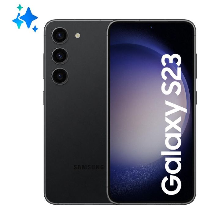 Samsung Galaxy S23 5G 8Gb 256Gb 6.1'' Amoled 120Hz Dual Sim Phantom Black Italia