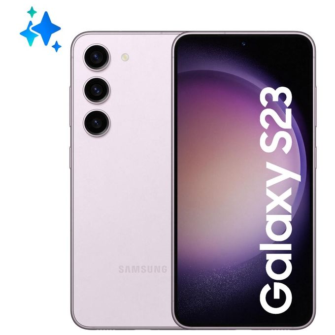 Samsung Galaxy S23 5G 8Gb 256Gb 6.1'' Amoled 120Hz Dual Sim Lavender Italia