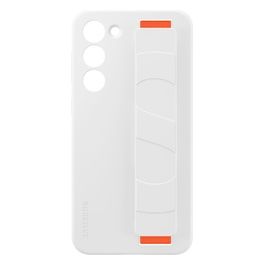 Samsung Galaxy S23 Silicone Grip Case Bianco