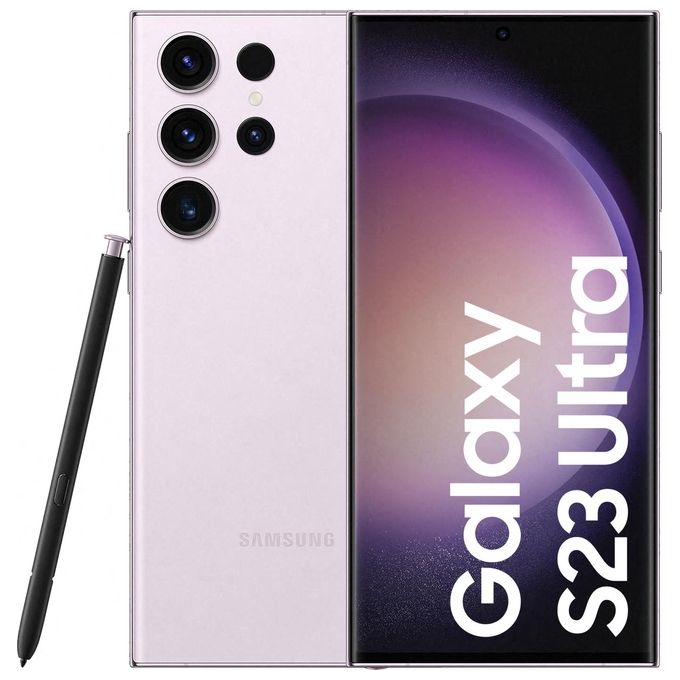 Samsung Galaxy S23 Ultra 5G 12Gb 512Gb 6.8'' Amoled 120Hz Dual Sim Lavender Italia