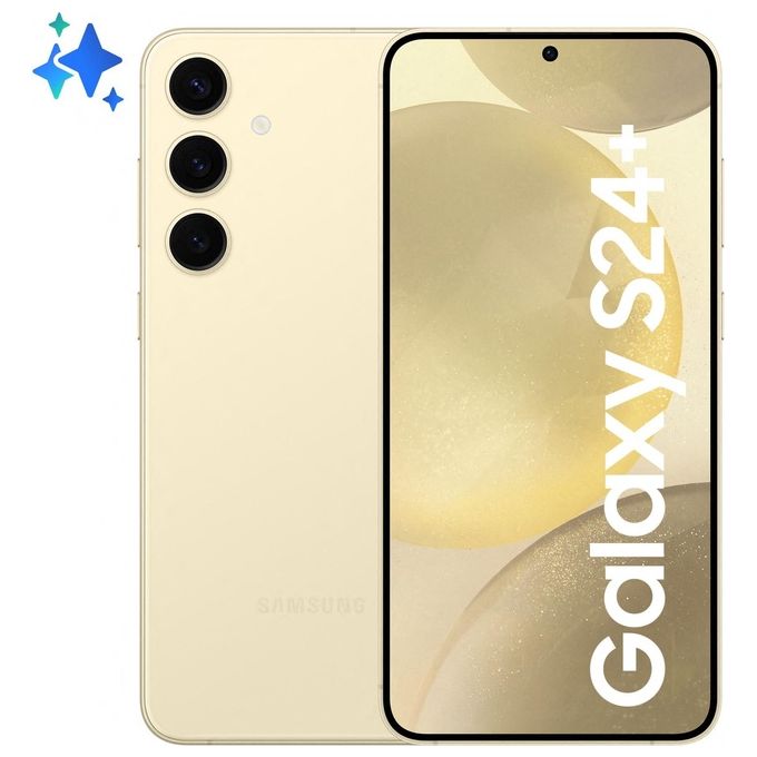 Image of Samsung Galaxy S24+ AI 12Gb 512Gb 6.7'' Amoled 120Hz Dual Sim Amber Giallo Italia