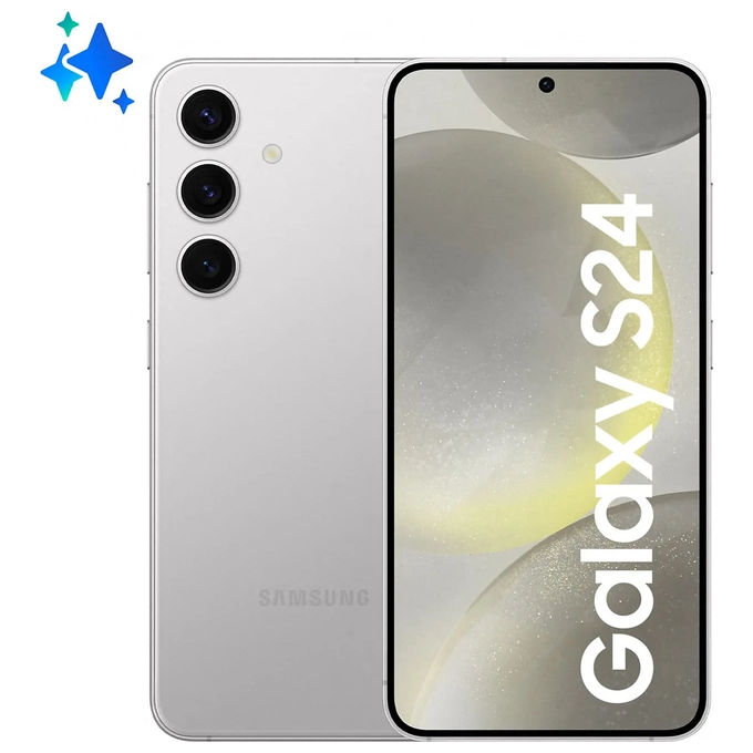 Image of Samsung Galaxy S24 AI 8Gb 128Gb 6.2'' Amoled 120Hz Dual Sim Marble Gray Tim