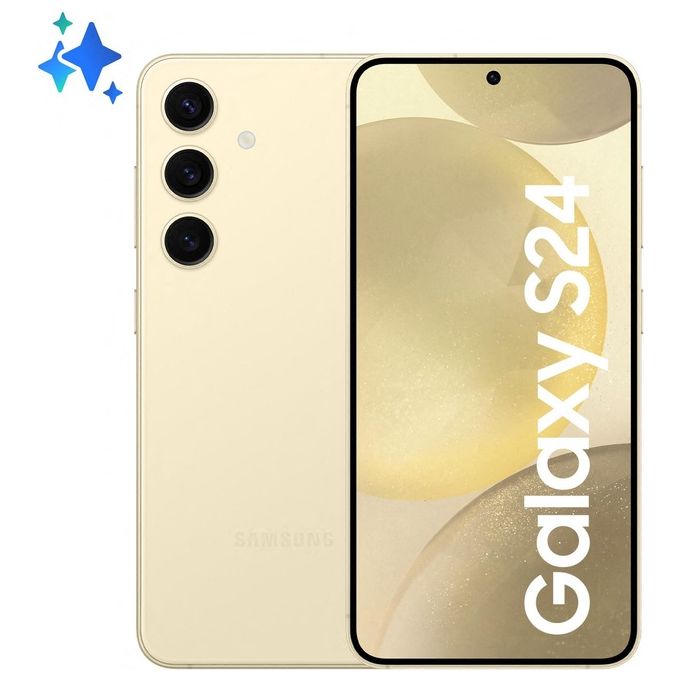 Image of Samsung Galaxy S24 AI 8Gb 256Gb 6.2'' Amoled 120Hz Dual Sim Amber Giallo Italia