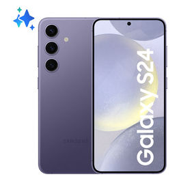 Galaxy S24 smartphone 6.2 pollici 256gb 8gb ram dual sim viola 5g ai