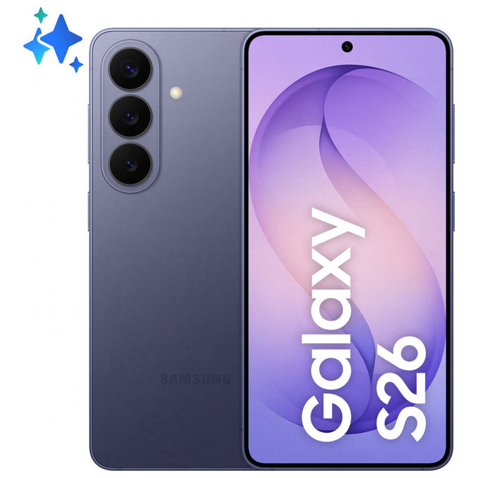 Samsung, Galaxy S26 AI, Smartphone, 256GB, 12GB RAM, 5G, Cobalt Violet