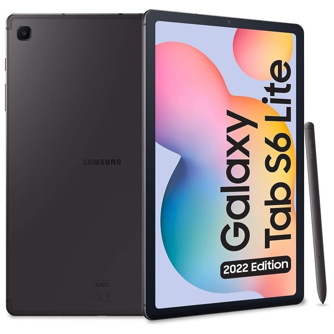 Image of Samsung Galaxy Tab S6 Lite 2022 4G-LTE 4Gb 64Gb 10.4'' Wi-Fi Gray Europa