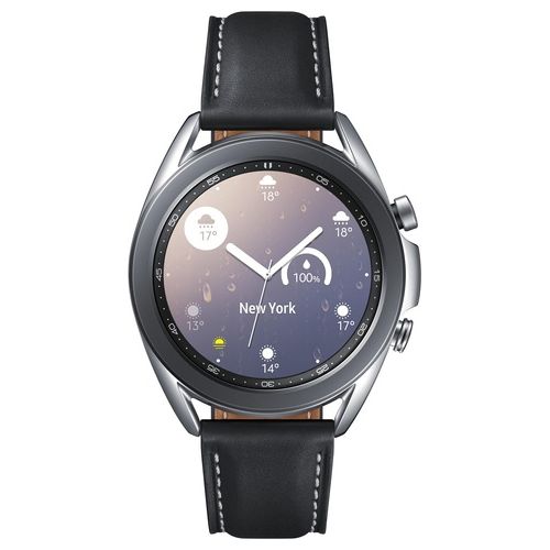 Samsung Galaxy Watch3 Smartwatch Bluetooth 41mm Acciaio Cinturino Pelle Mystic Silver