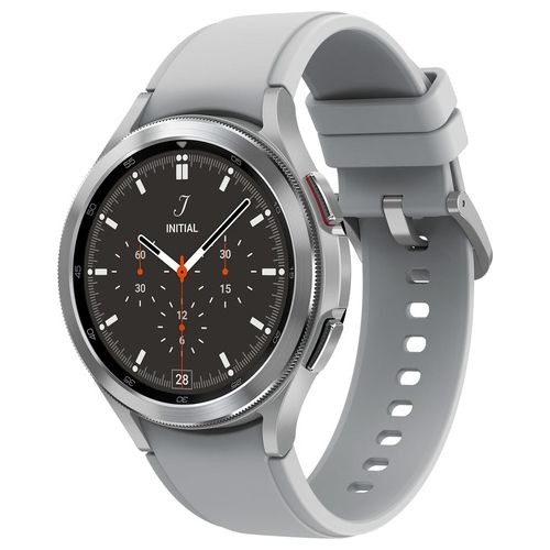 Samsung Galaxy Watch4 Classic 46mm 1.4'' Amoled GPS Bluetooth WiFi NFC Silver Italia