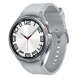 Galaxy Watch6 Classic 47mm argento acciaio smartwatch GPS fitness tracker