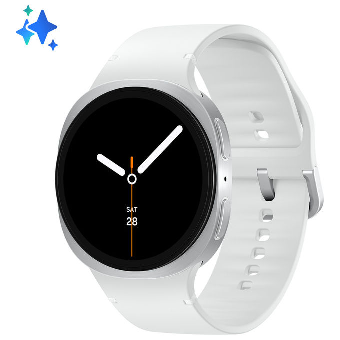 Samsung Galaxy Watch8 44mm Bluetooth Argento Orologio Smart