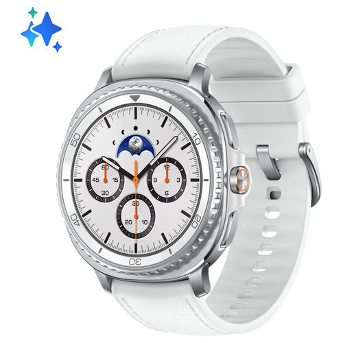 Galaxy Watch8 Classic 46mm Bianco Smartwatch AI