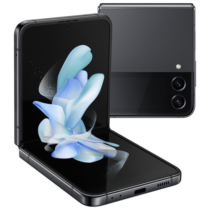 Samsung Galaxy Z Flip4 5G 8Gb 256Gb 1.9''/6.7'' Amoled 120Hz Dual Sim Graphite Italia