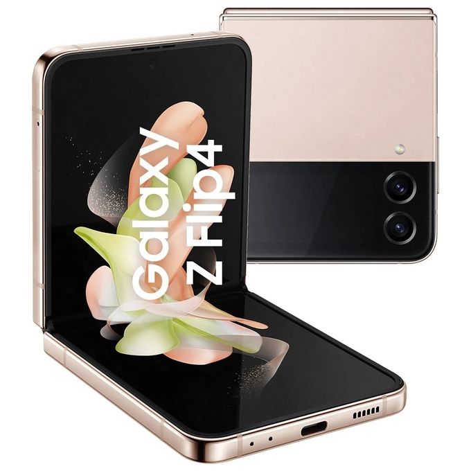 Samsung Galaxy Z Flip4 5G 8Gb 256Gb 1.9''/6.7'' Amoled 120Hz Dual Sim Pink Gold Italia