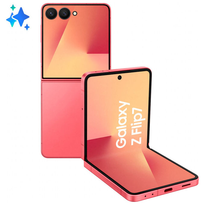 Samsung Galaxy Z Flip7 Ai 512gb Coral Red