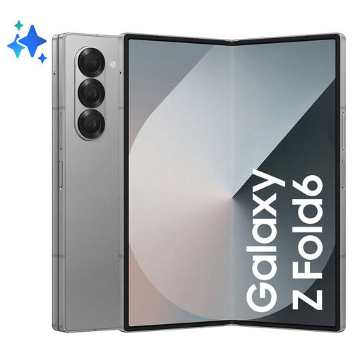 Galaxy Z Fold6 5G 12Gb 256Gb 6.3''/7.6'' Amoled 120Hz Dual Sim Silver Shadow Europa