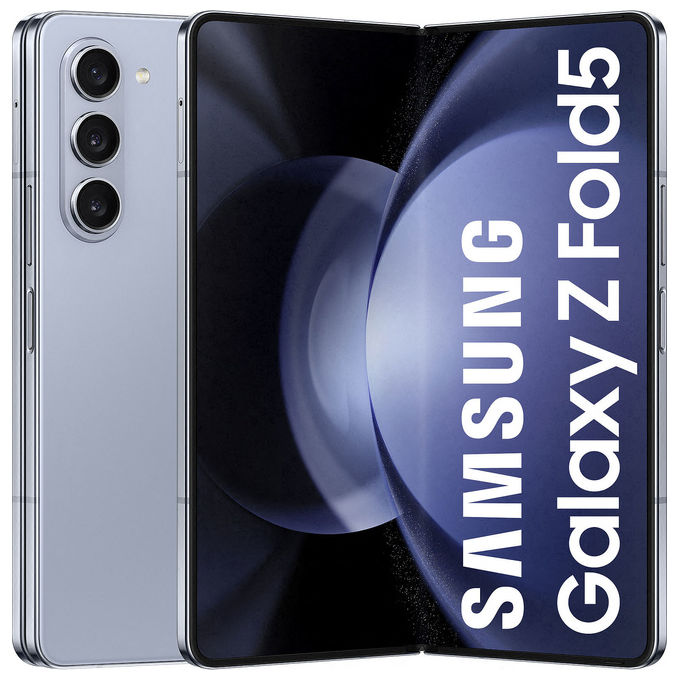 Samsung Galaxy Z Fold5 5G 12Gb 256Gb 6.2''/7.6'' Amoled 120Hz Dual Sim Icy Blue Italia