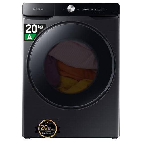 WF20DG8650BV Serie 8000 Lavatrice Caricamento Frontale 20 Kg 1000 rpm Classe A Wi-Fi AI Control ecobubble Vapore (98x68x87 cm) colore Nero