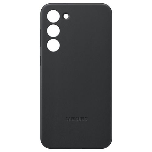 Samsung Leather Cover Custodia in Pelle per Galaxy S23 Nero