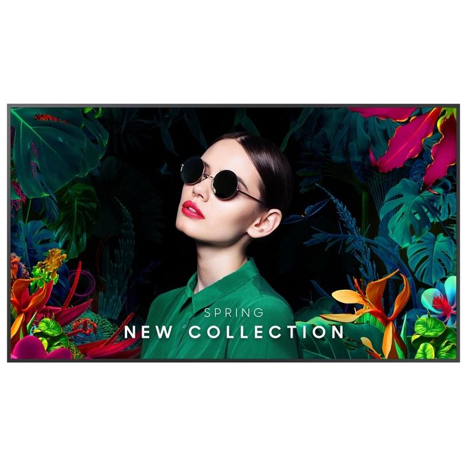 Samsung LH55QMCEBGCXEN Visualizzatore di Messaggi Pannello Piatto per Segnaletica Digitale 55'' Lcd Wi-fi 500 Cd-m² 4k Ultra Hd Nero Tizen 24-7