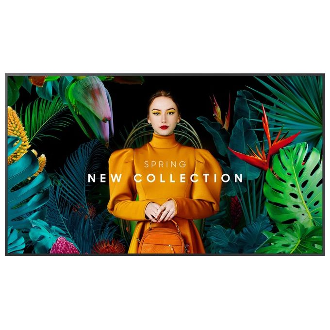 Samsung LH65QHCEBGCXEN Visualizzatore di Messaggi Pannello Piatto per Segnaletica Digitale 65'' Lcd Wi-fi 700 Cd-m² 4k Ultra Hd Nero Tizen 24-7