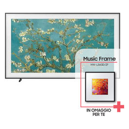 Lifestyle TV QE75LS03BG The Frame QLED 4K Smart TV 75'' Matte Display Art Mode Dolby Atmos e OTS Integrato compatibile con Google Assistant 