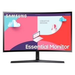 Monitor S36C (S27C366), Curvo (1800R), 27'', 1920x1080 (Full HD), VA, 75 Hz, 4 ms, FreeSync, D-Sub, HDMI, Ingresso Audio, Eye Saver Mode, Flicker Free
