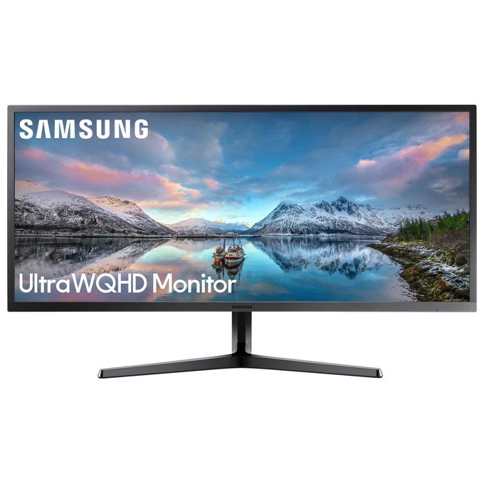 Samsung Monitor Flat 34'' LS34J550WQR 3440x1440 Pixel UltraWide Quad Hd Led Tempo di risposta 4 ms