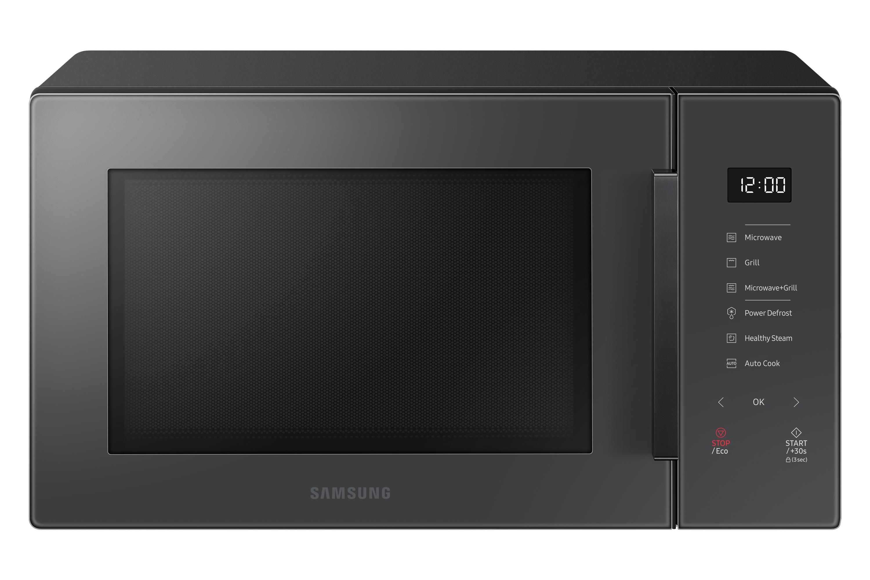 Samsung MG30T5018UC Forno a Microonde con Grill Capacita' 30 Litri Potenza  1400 W Cottura a Vapore Home Dessert Nero