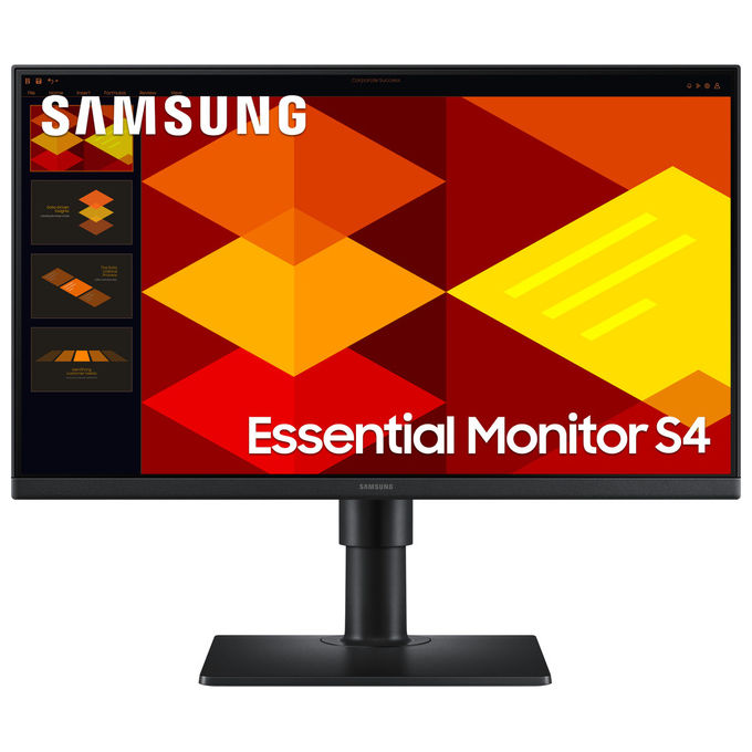 Image of Samsung Monitor 22'' Full HD IPS 100Hz Nero S40GD - PC Desktop Schermo LCD