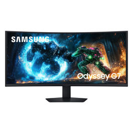 Samsung, Monitor Gaming Curvo Odyssey G7 G75F, 40" WUHD, 1 ms, FreeSync Premium Pro