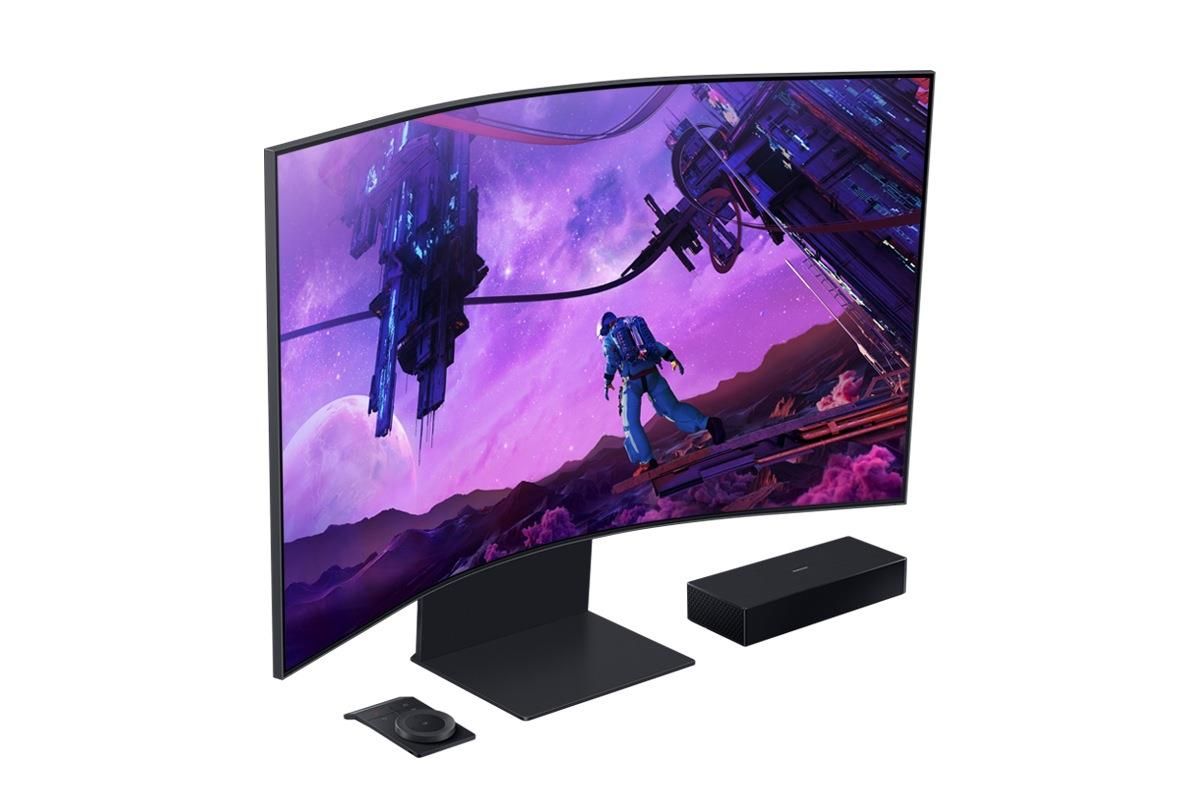 Samsung Monitor Gaming Odyssey Ark (S55BG970), Curvo | Yeppon