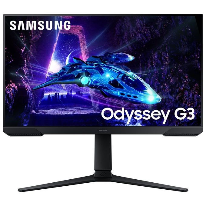 Image of Samsung Monitor Gaming Odyssey G3 G30D LS24DG300EUXEN 24'' Full HD Refresh Rate 185 Hz Tempo di Risposta 1 ms HDR10 Pivot