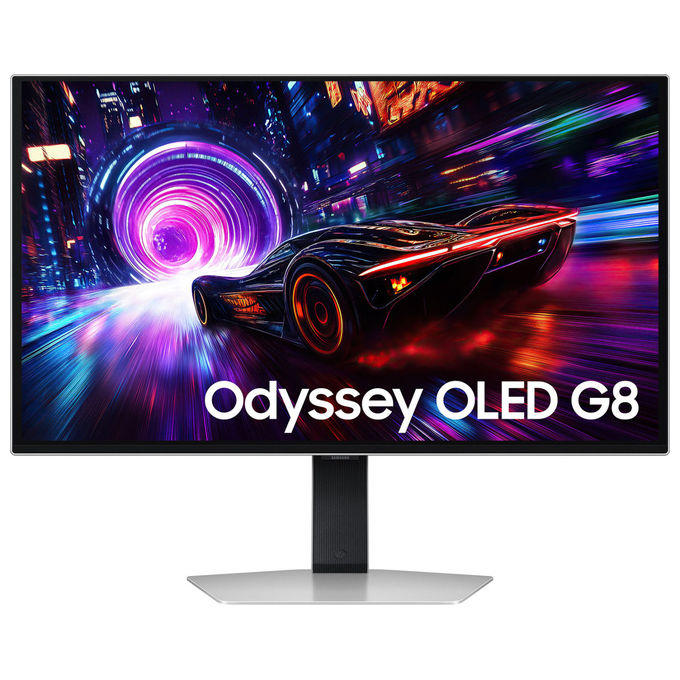 immagine di Samsung G81SF Monitor PC 27" 4K Ultra HD OLED 240 Hz (Argento)