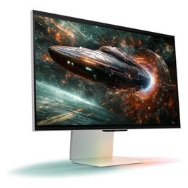Samsung, Monitor Gaming Odyssey 27'' UHD 4K, Compatibile Nvidia G-Sync, Argento